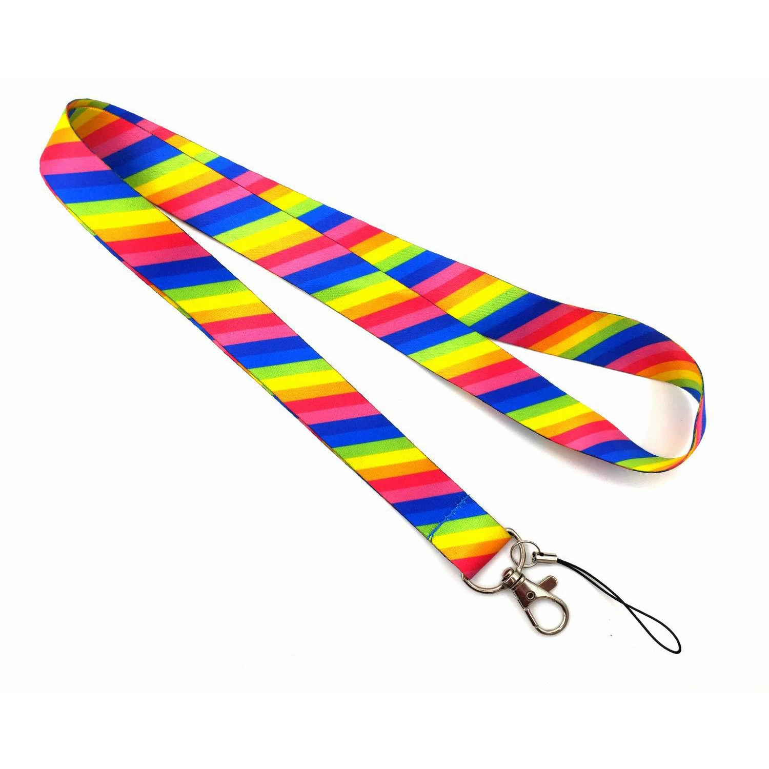 Лидер продаж, держатель для Id-карты, Радужный брелок, шнурок с логотипом на заказ