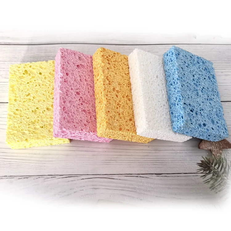 Topeco 2024 Eco-Friendly Cellulose Sponge Block New Inventions In China Sponge Cellulose With Packing
