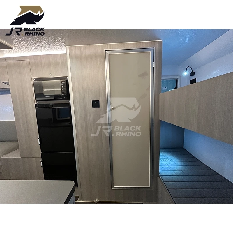 Travel-inspired tiny house on wheels trailer houses caravan import camper trailer