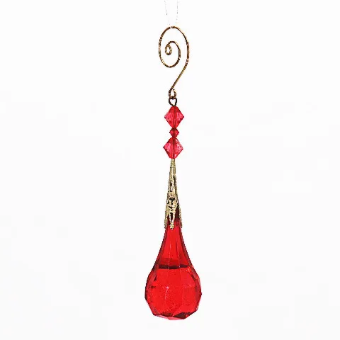 Acrylic Icicle Hanging Drops Ornament For Christmas Party Tree Pendant