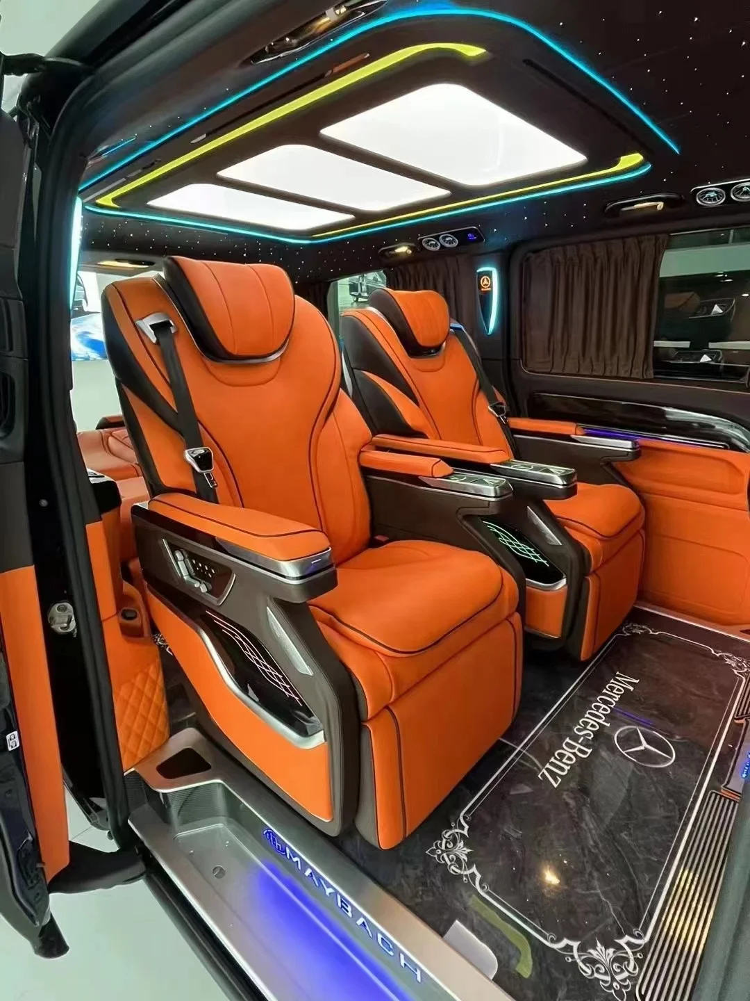 Electric Recliner Luxury Sofa Van Seat For Sprinter Vito Vclass Metris HYUNDAI Starex