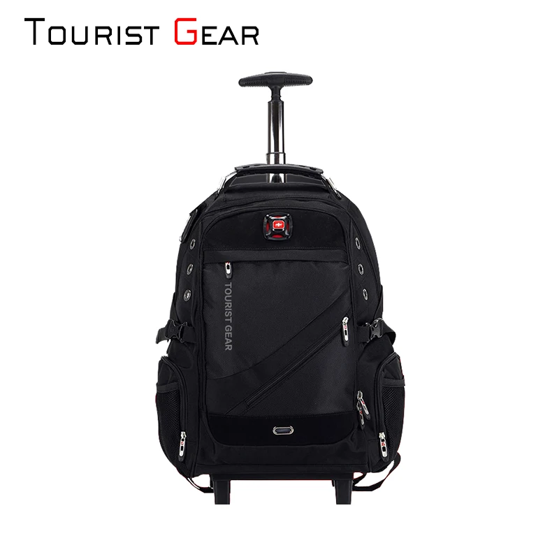Рюкзак на колесиках оптом новый дизайн от китайского производителя нейлоновый модный рюкзак хорошего качества