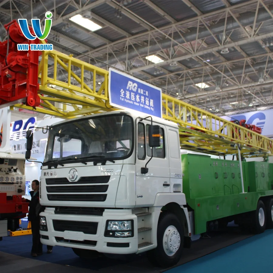 RG Truck mounted Full Hydraulic Mobile 600m Water Well Bore Hole Drilling Rig