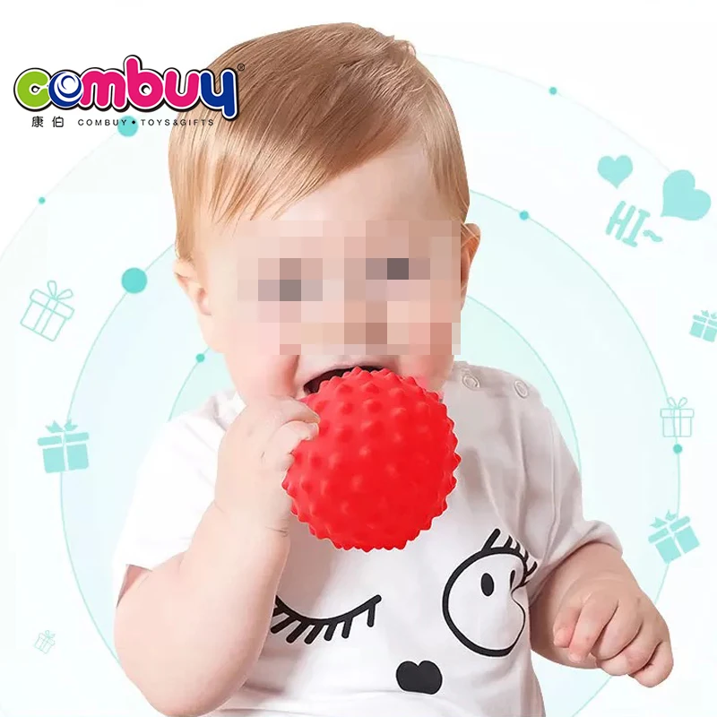 Small Soft Balls Animals Bath Game Squeaky Silicone Baby Toy
