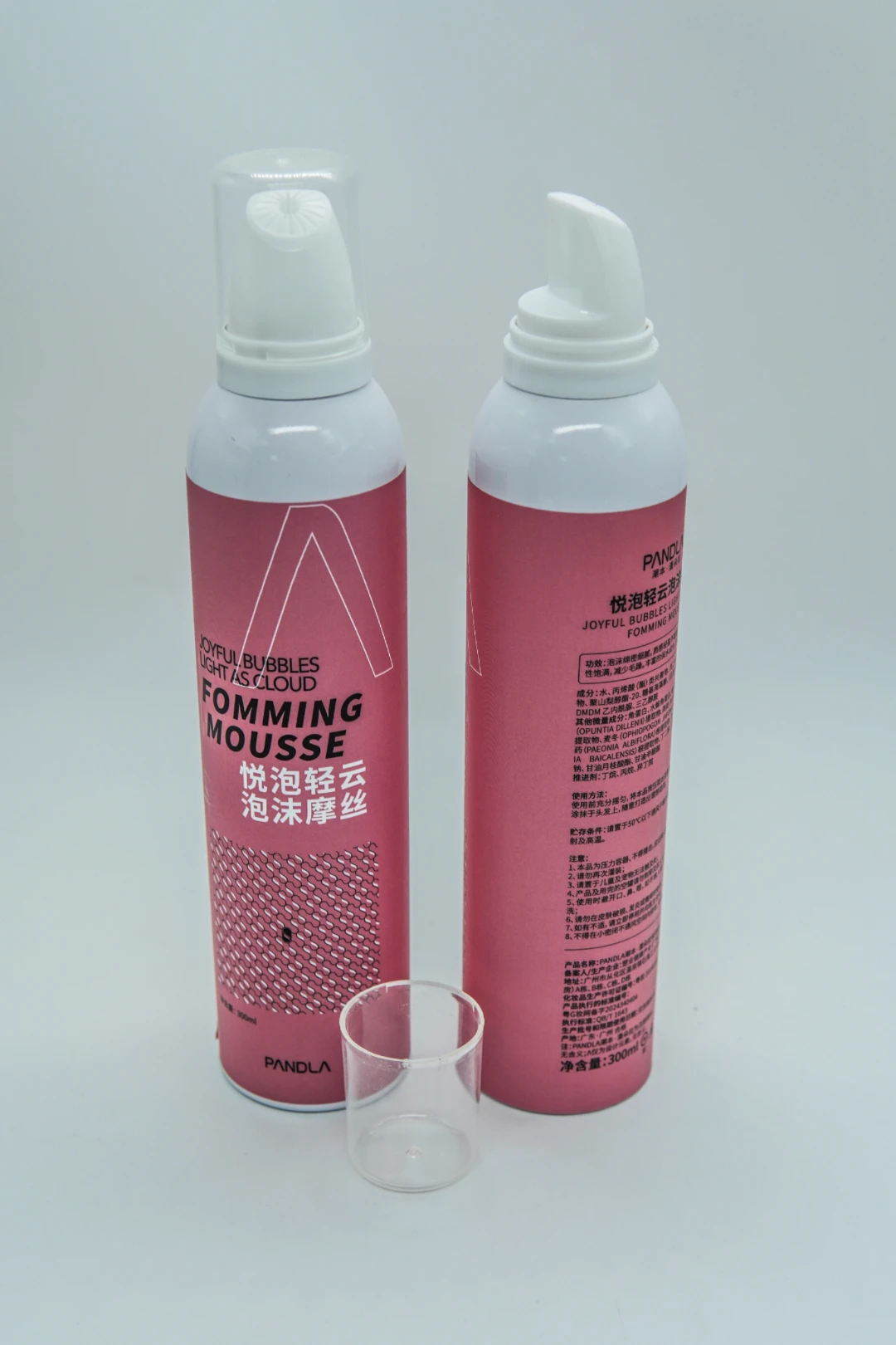 PANDLA Hot Selling Styling Mousse Vegan & Natural Curly Foam For Women 300ml Anti Frizz Hair Styling Mousse