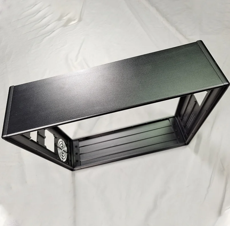 customized fiber marking machine aluminum alloy shell laser engraving printer CNC deep processing aluminum shell