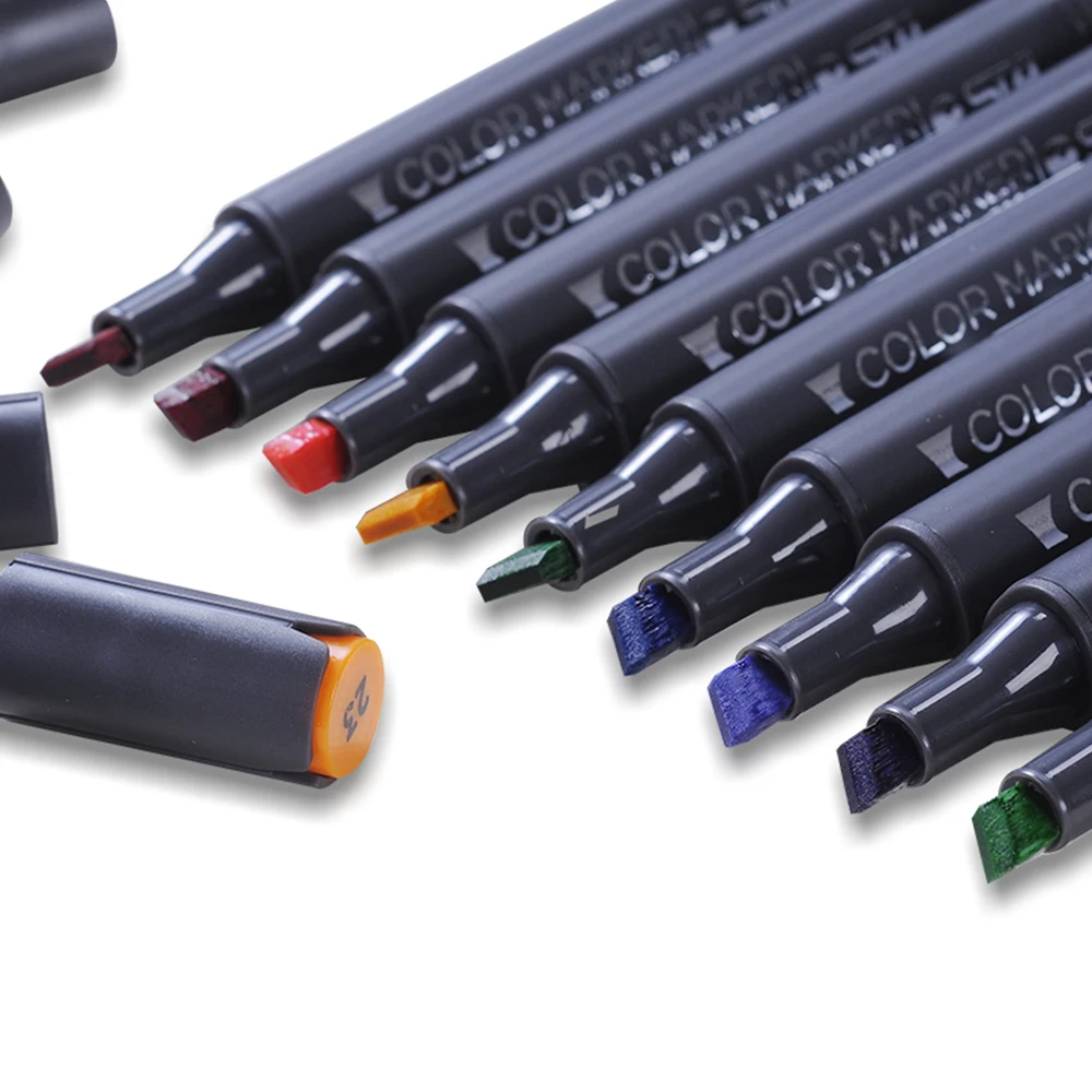 wholesale rotuladores kids paint permanent acrylic markers empty graffiti alcohol brush color tip pens highlighter marker
