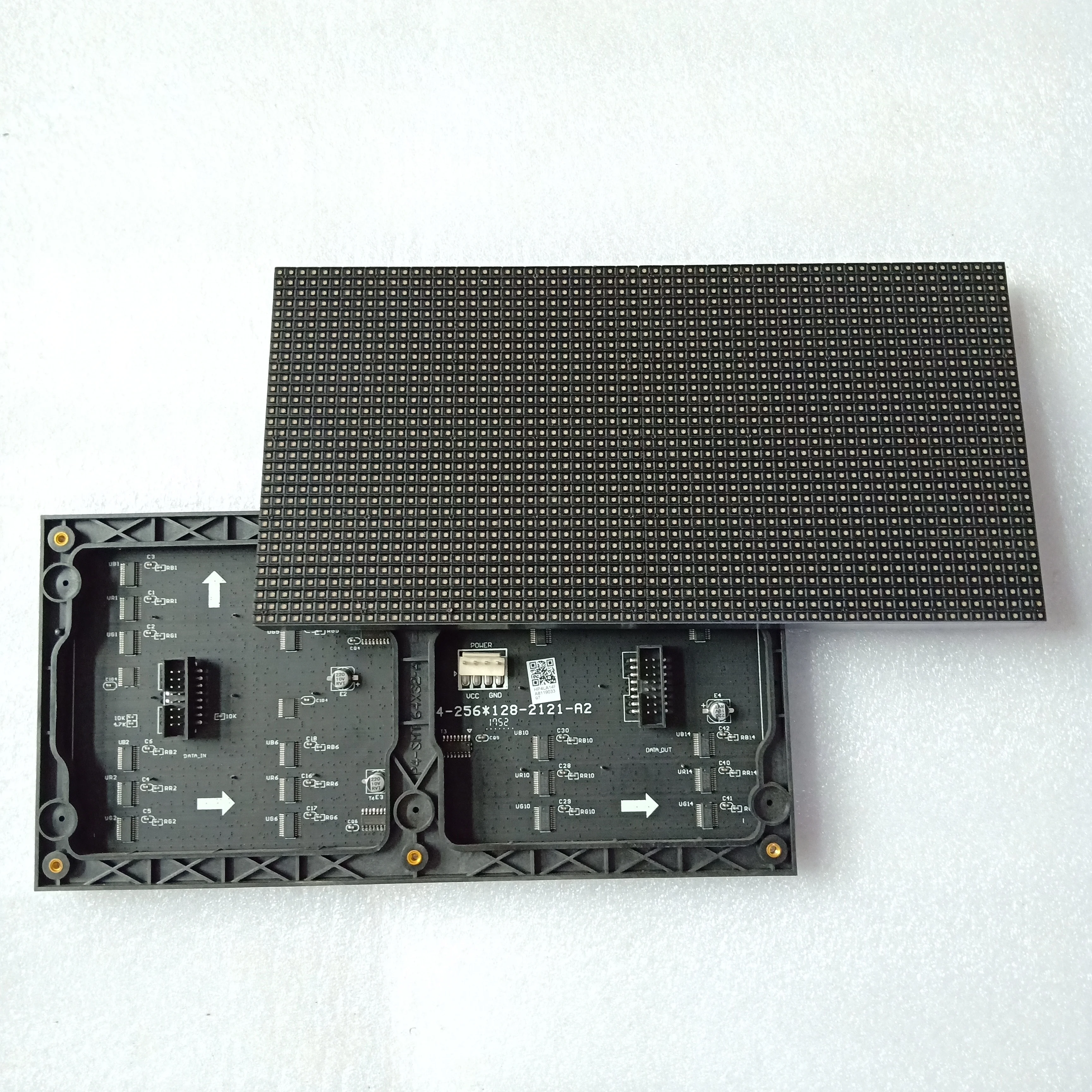 P4 комнатный SMD 3 в 1 полноцветный светодиодный модуль дисплея-256*128 мм-высокое качество