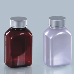 Custom Cheap Pet Capsule Container 150cc Clear Empty Supplement Vitamin Capsule Pill Plastic Bottle For Packaging