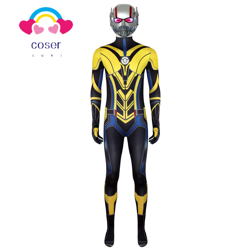 Halloween costumel movie Ant-Man 3 Quantum  female cosplay costume one-piece tights