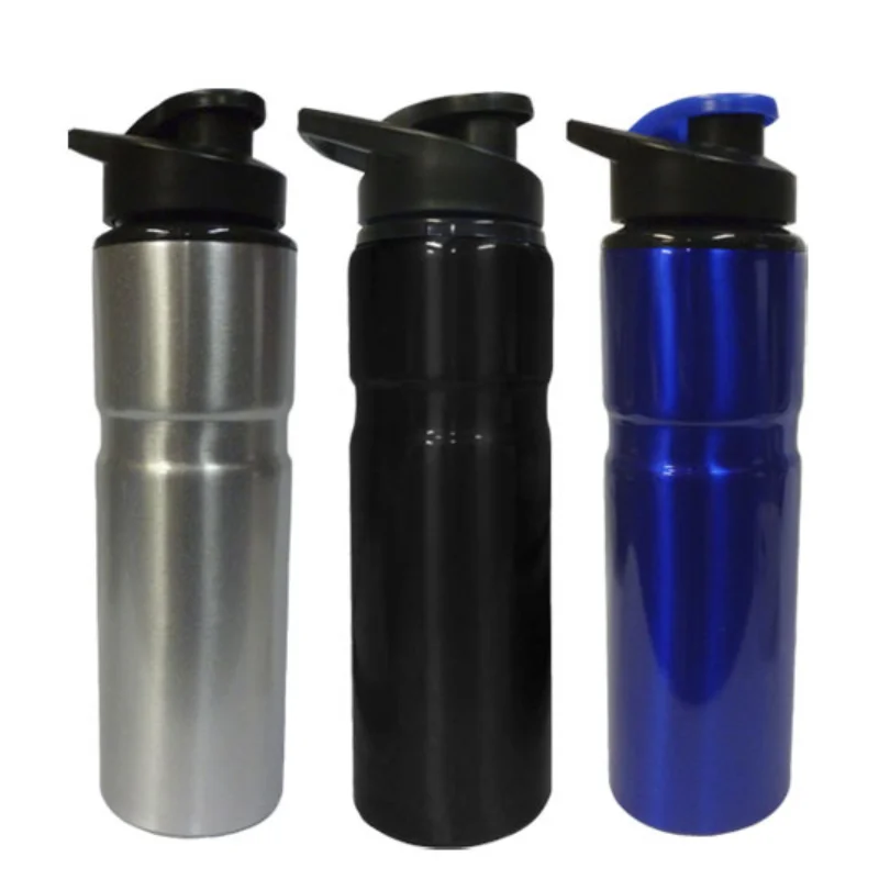 
High Quality Black 500ml Aluminum Water or Wine Bottle for Sport 