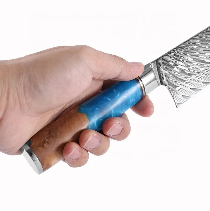 Нож Cuchillo из дамасской стали высокого качества кованый кухонный японский нож ручной работы острые режущие кухонные поварские