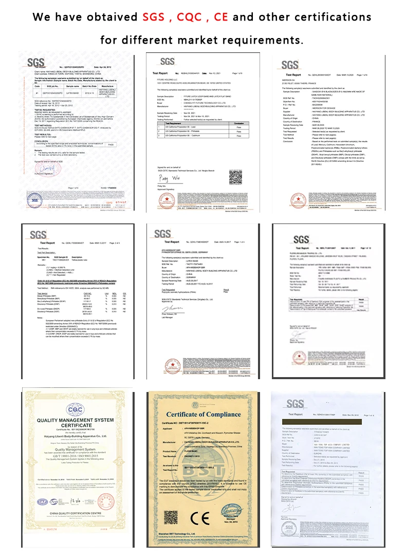Natural Latex Resistance Bands and Core Sliding Discs