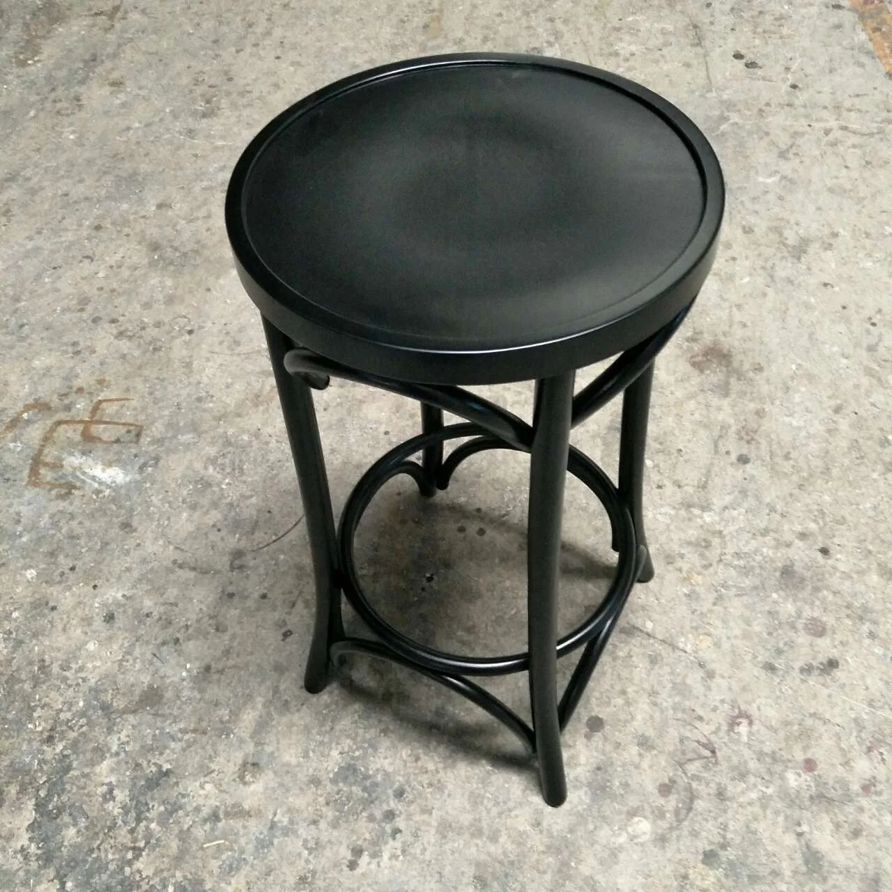 2024 China Manufacturer Factory Supply Hot Sale Custom High Quality White Banquet Wooden Bar stool Dining Chair
