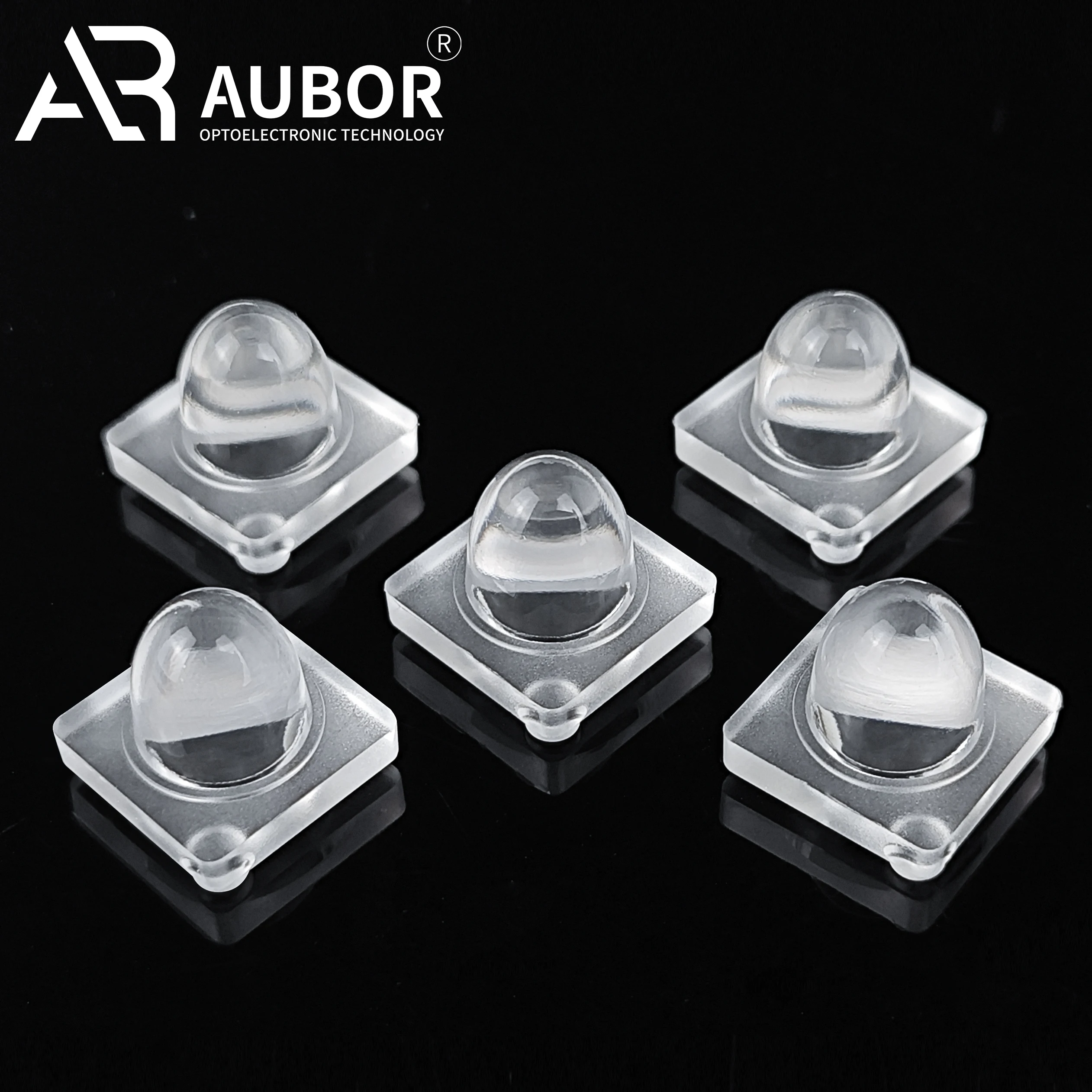 Factory OEM Direct Sales Plastic UV Silicone Lens UV 330nm Liquid silicone Lens for UV Curing Lamp for LCD 3D Printers