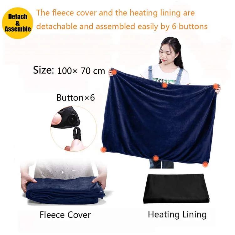 22-Heated Blanket Electric Throw Wholesale Bed Electric Heated Blanket For Winter