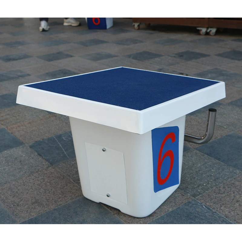 Pool Diving Equipment Board, Non Slip Racing Track Jumping Platform Starting Block/