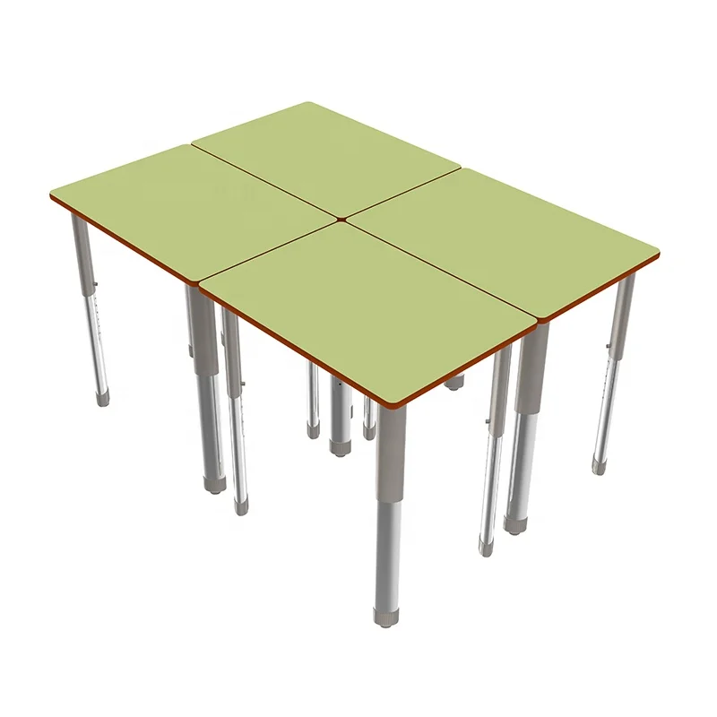 Popular school study desk table and chair school students study table and chair sets