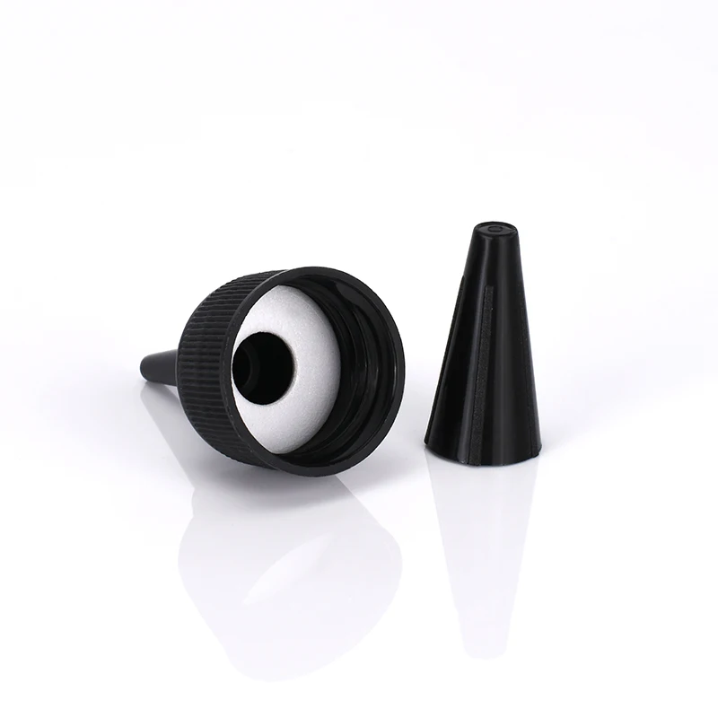 Eco-Friendly 4 oz 6 oz 8 oz PCR Plastic Dispensing Squeeze Bottles with Screw Cap for Hair Oil Die Nozzle Applicator Twist Top