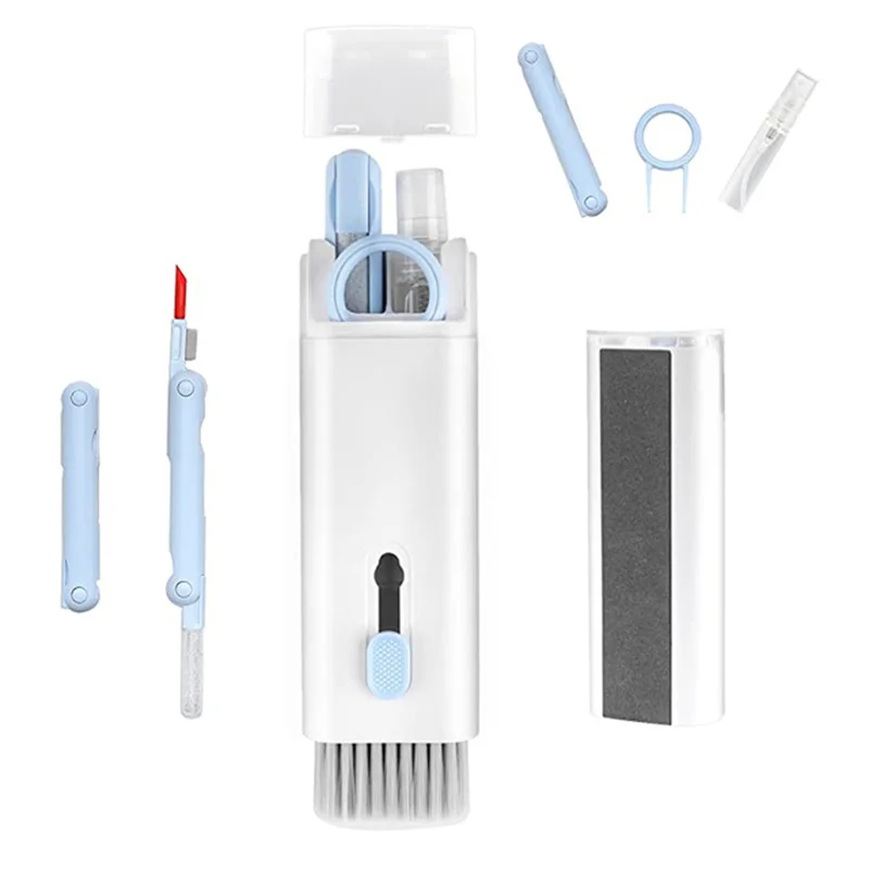 7-in-1 Electronics Cleaner Kit - Keyboard Cleaner kit Portable Multifunctional Cleaning Tool