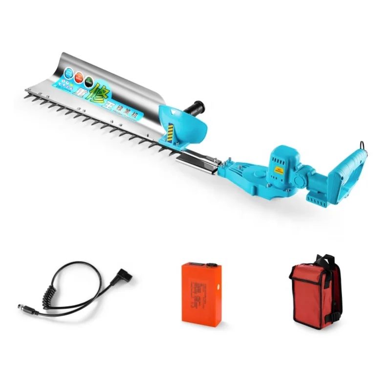 China Multi Purpose Handheld Tea Tree Garden Single Blade Hedge Trimmer  Greening Bush Electric Pruning Shears