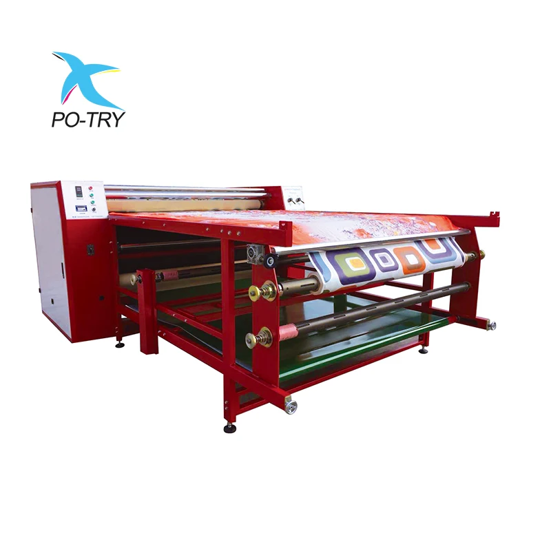 Roll To Roll Calendar Rotary Sublimation Roller Heat Transfer Machine