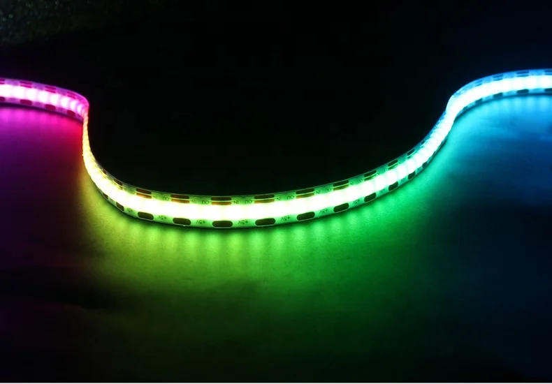 WS2811 WS2812 IC COB 24 В светодиодная лента для чеков 720/м 10 Вт