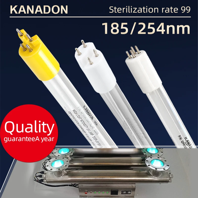 YAGUANG amalgam lamp GPHHA1554T6L 320W 254nm ozone free uv light lamp UVBK