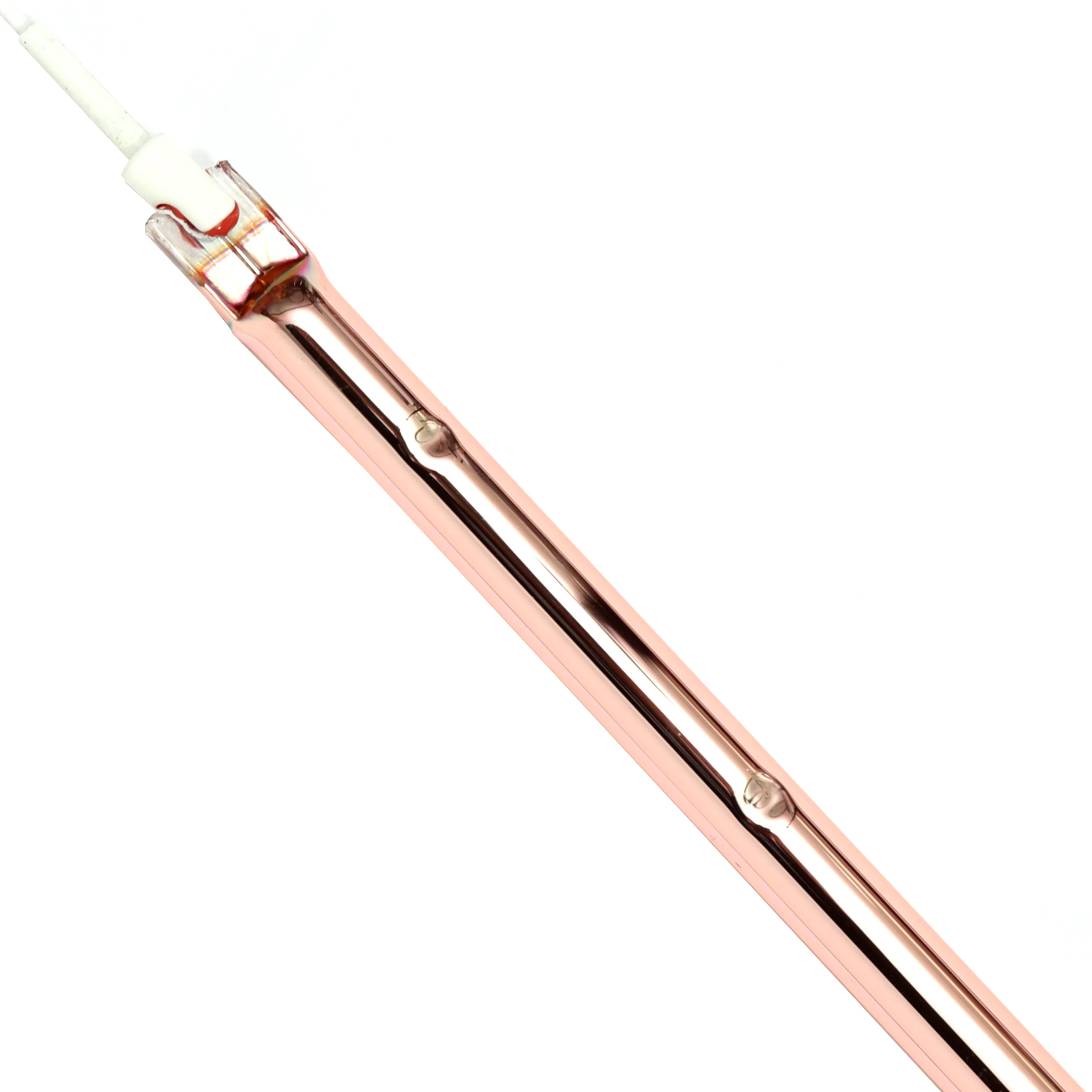 Length 355mm 2000 Watt Ir Wave Shortwave Golden Tube Heating Element Infrared Heat Ir Lamp