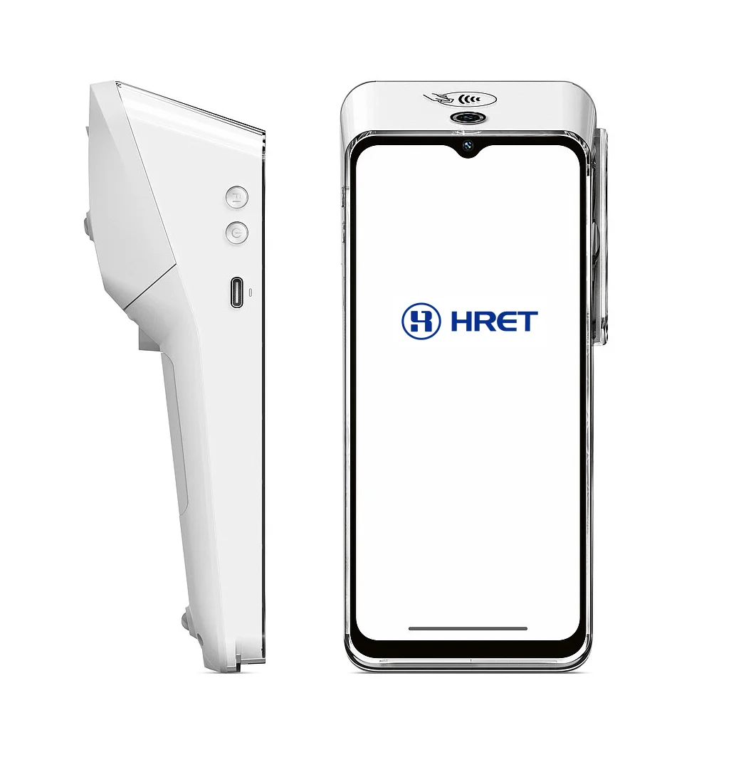 New Launch T6 EMV POS Android 13 Credit Payment POS Terminal 6.5 inch Full-Screen Smart Mobile POS 2+32GB