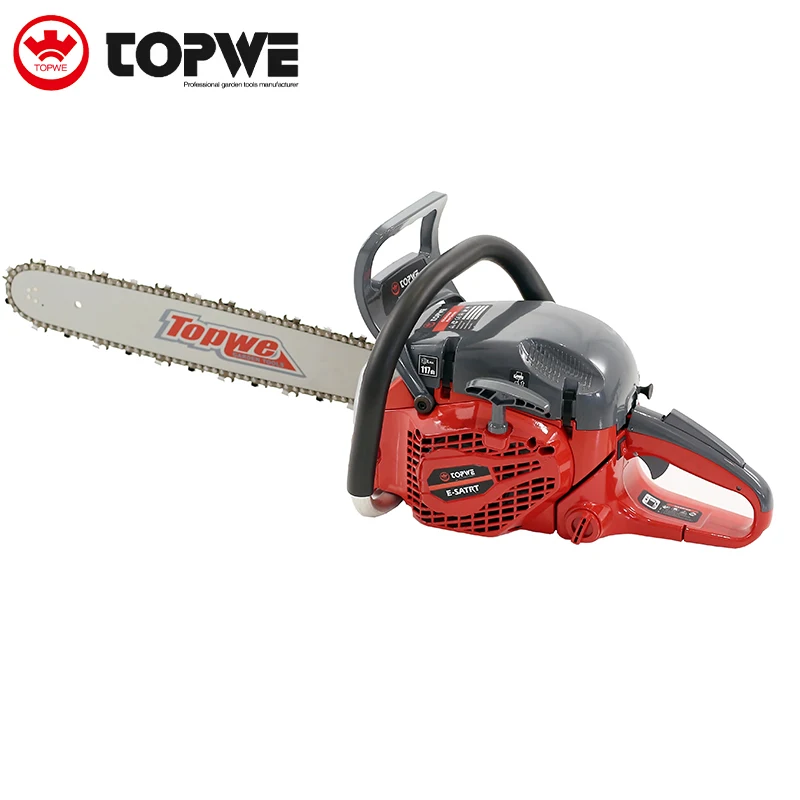TOPWE  Big Discount Chain Saw 65cc Green Cut Chainsaw 2900w Green Cut Chainsaw