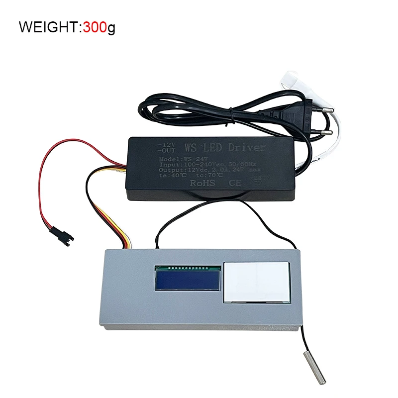 Smart Time Temperature Sensor With Very Small Lcd Digital Display Screen Sensor Mirror Touch Hot Sale Products 2022