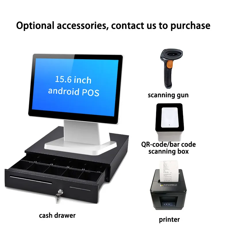 IoT POS Android аппаратное решение настольная система розничная продажа полный комплект системы