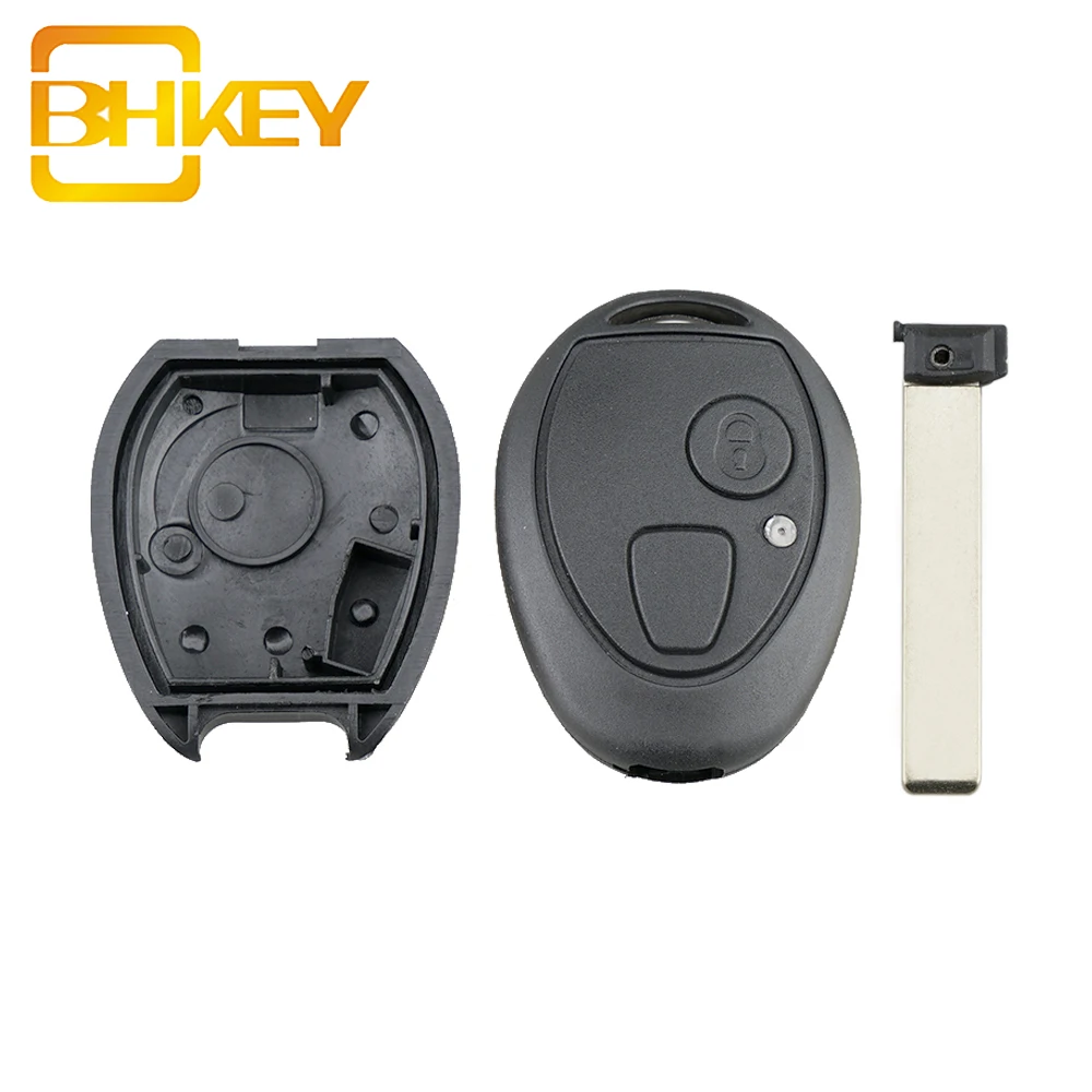 2 Buttons Uncut Blade  Remote Car Key Case Shell Cover For Land Rover 75 MG ZT Auto Parts