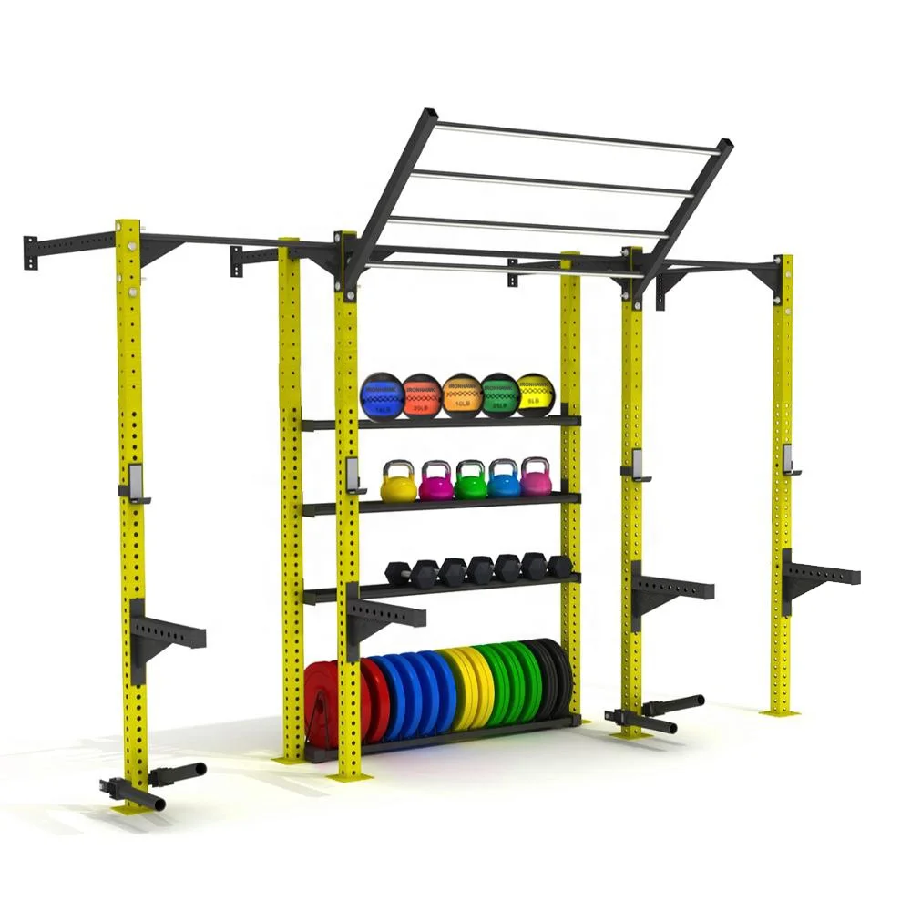 IRONHAWK Custom gym fitness multi function station pull up cross fit racks standing rig Training Rack