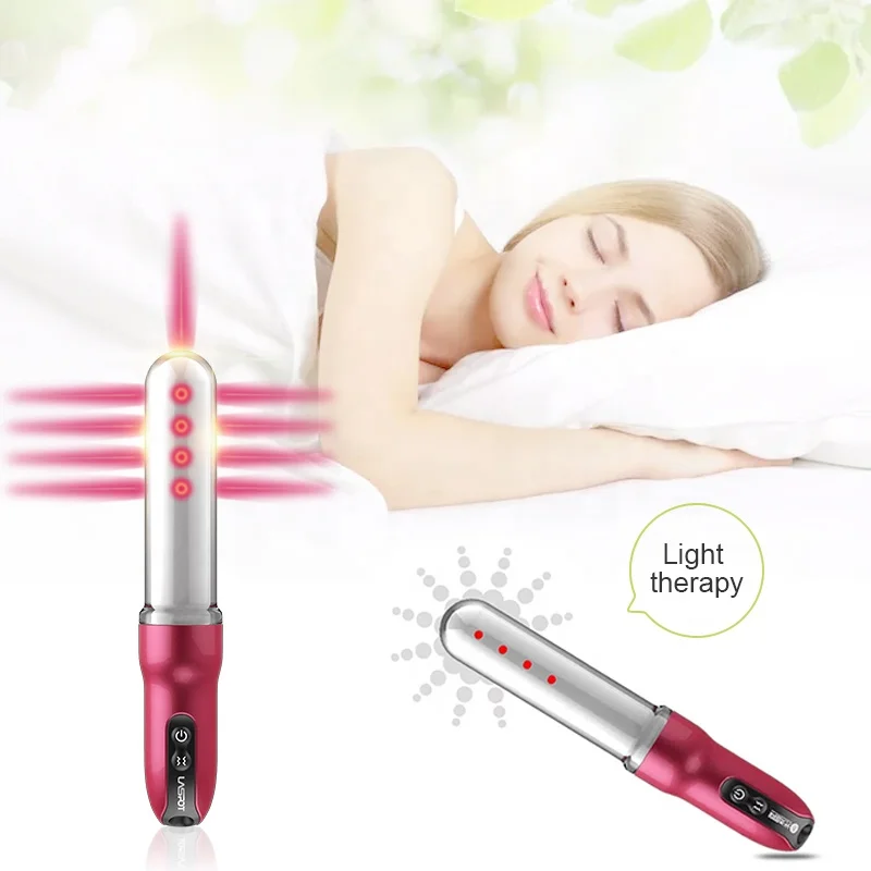 Female Health Vaginal Electrode Tightening Device Vibrator Soft Cold Laser Vagina Physical Therapy Equipment