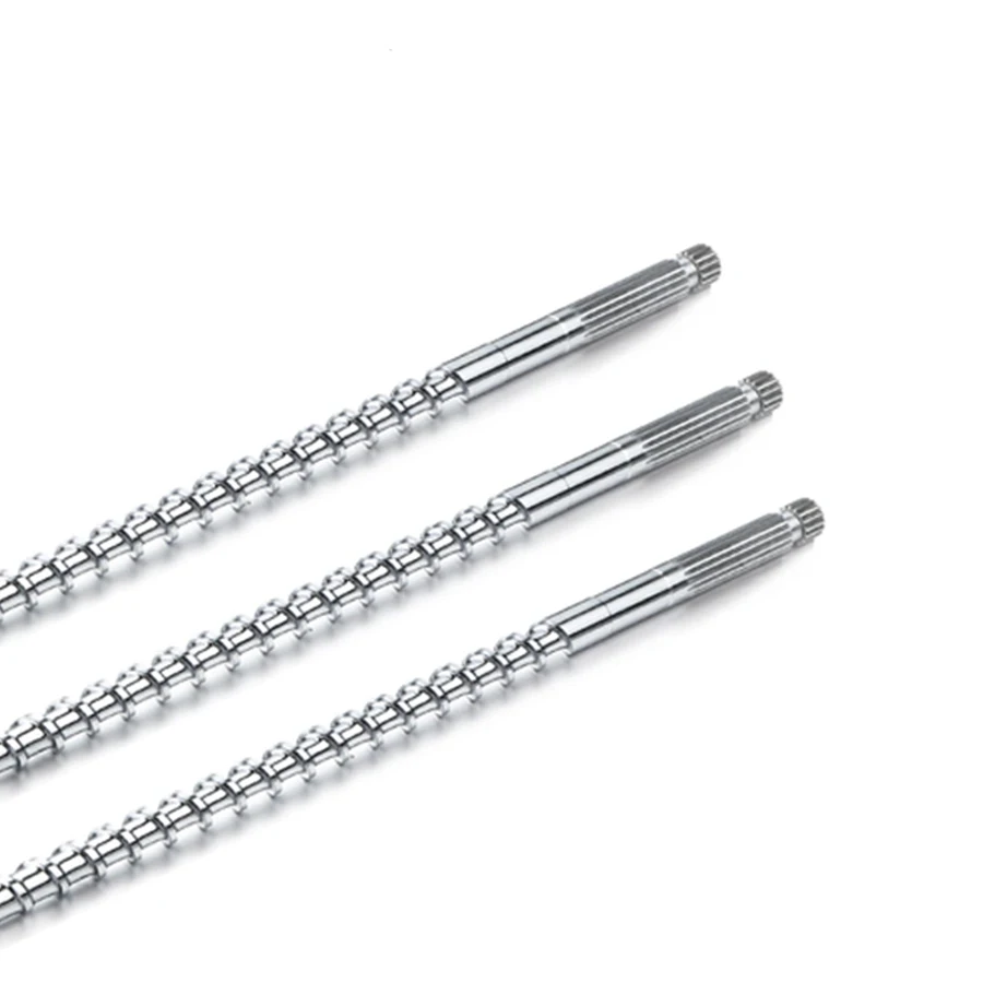 Small Bimetallic Injection Screw Barrel for Injection Molding Machine