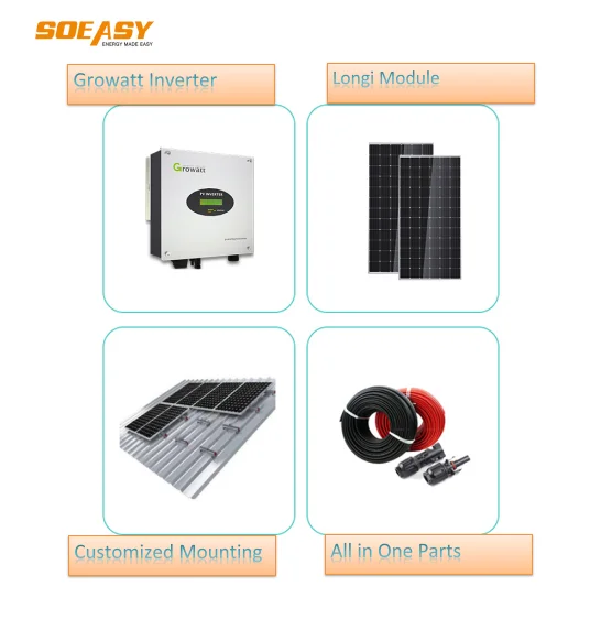  Комплект монтажных модулей SOEASY CS58 система солнечного питания для дома 1 кВт однофазная