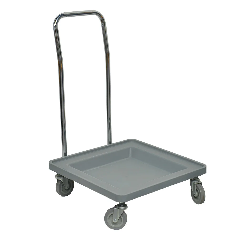 Restaurant Hand Platform Push Cart Dolly Rolling Flatbed Cart Trolley