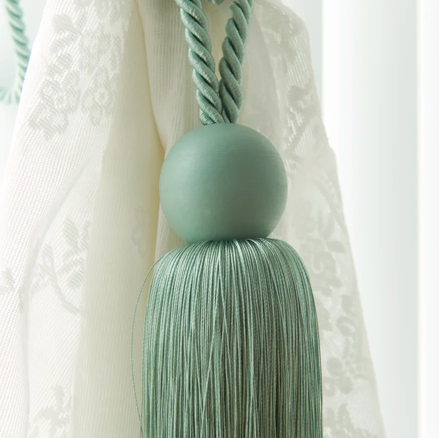 curtain tassel 2022 new design curtain tieback trimming fringe
