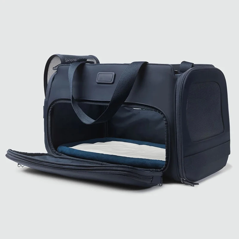 Luxury CPS Certified Pet Carrier Airline Approved Expandable Foldable Comfortable Soft-Sided Dog Carrier Pet Travel Bag
