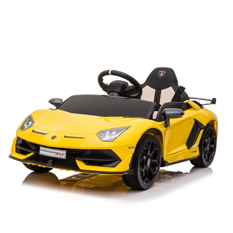 2021 Cheap price hot selling baby battery powered plastic vehicle toy 12v electric licensed ride on car with parent stand plate