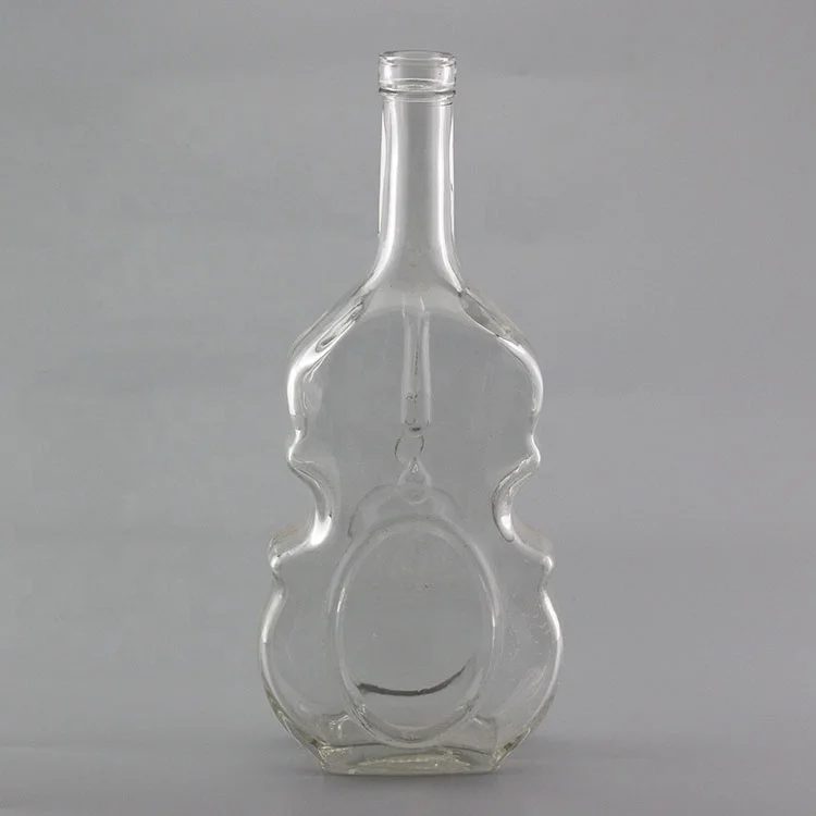 Стеклянная бутылка в форме сердца, 500 мл, стеклянная бутылка с закручивающейся крышкой