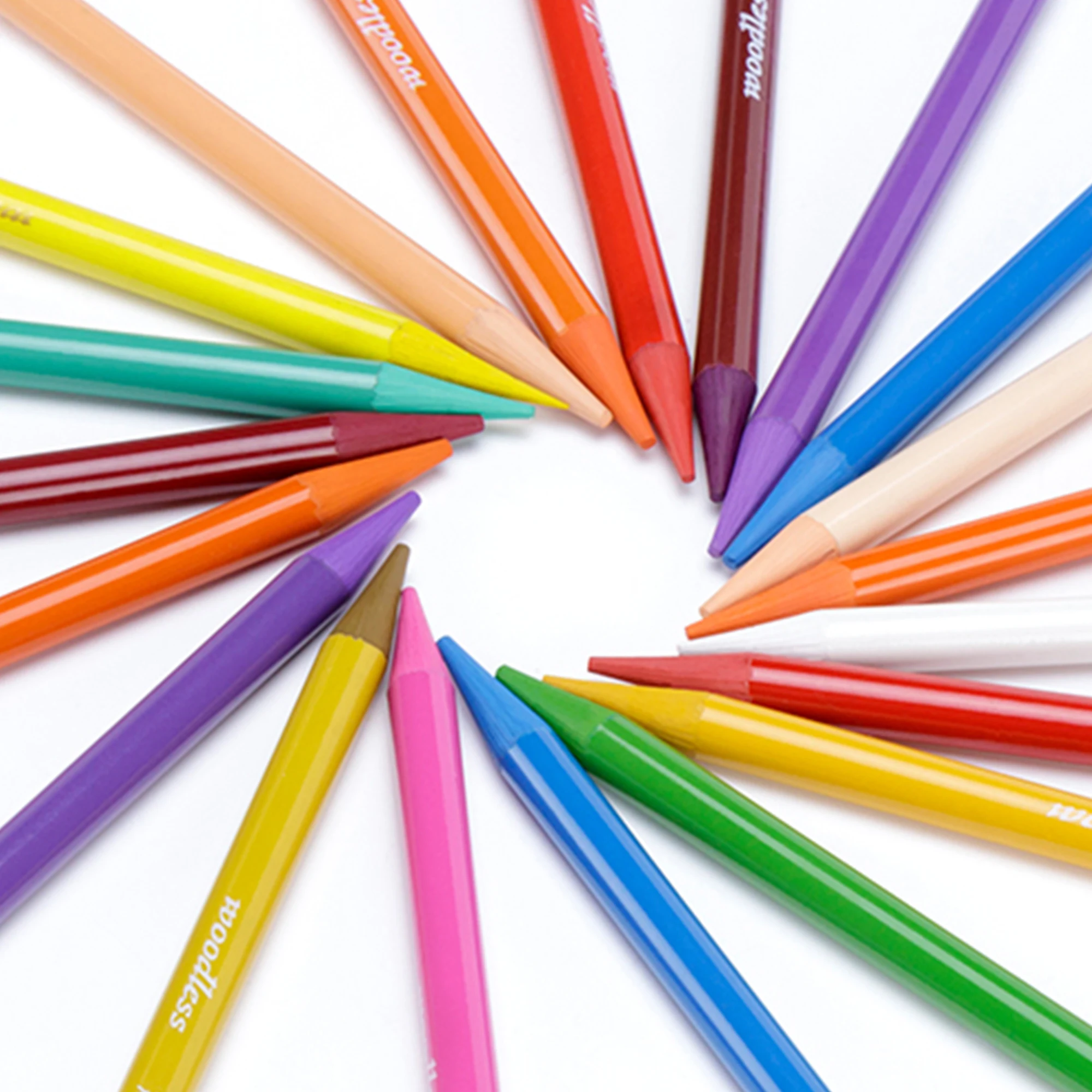 High-grade duty no wood colored pencils Drawing coloring pencils Artist 36 woodless colored pencils