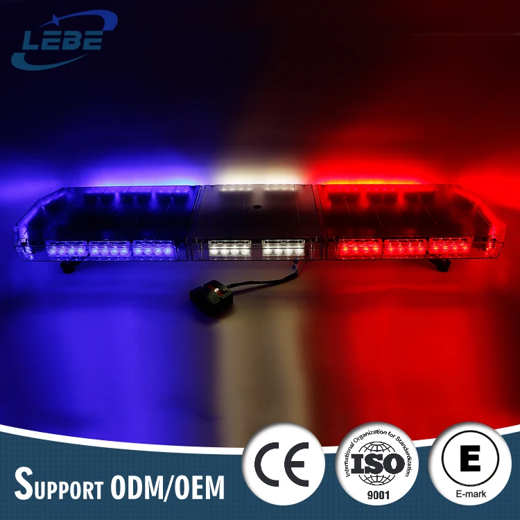 
Wholesale red blue led ambulance emergency rotating police light bar 