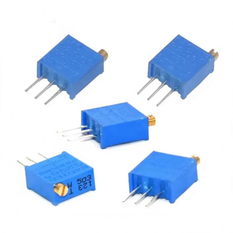 Trimmer Potentiometer Assortment Set 3296W 100R-1M Variable Resistor Kit 1K 2K 5K 10K 20K 50K 100K 200K 1M