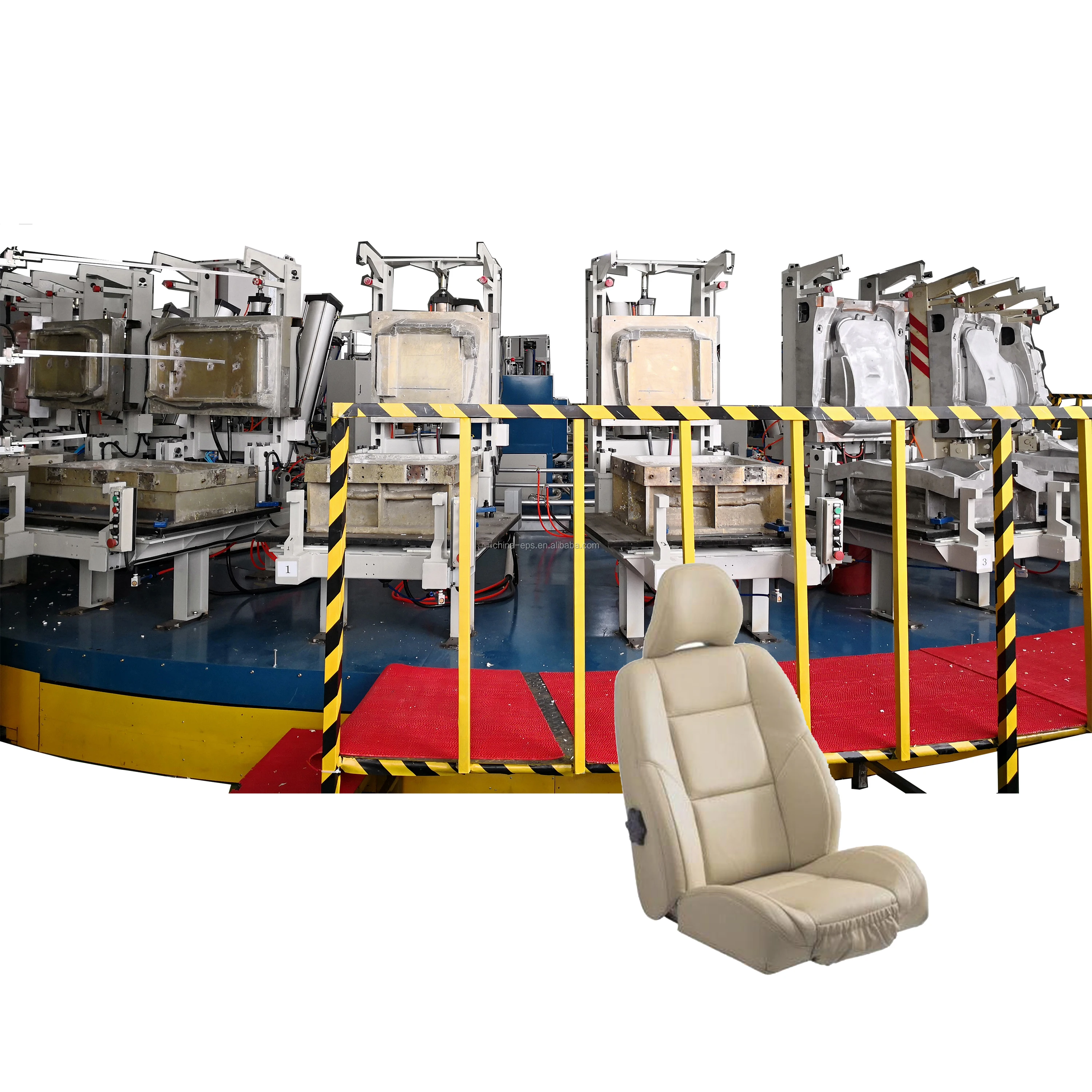 Factory Price Polyurethane Foam Automotive Seat Cushion Car Assembly Line For Sale