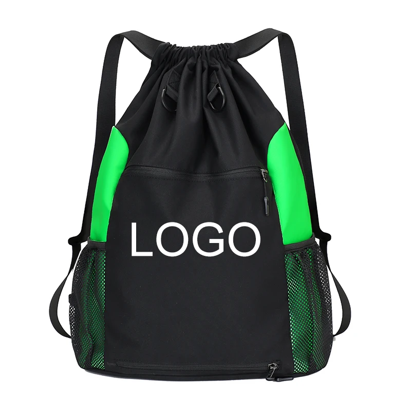 Customized Casual Sports Drawstring Backpack Multifunctional Drawstring Bag Outdoor Large Capacity Basketball Backpacks