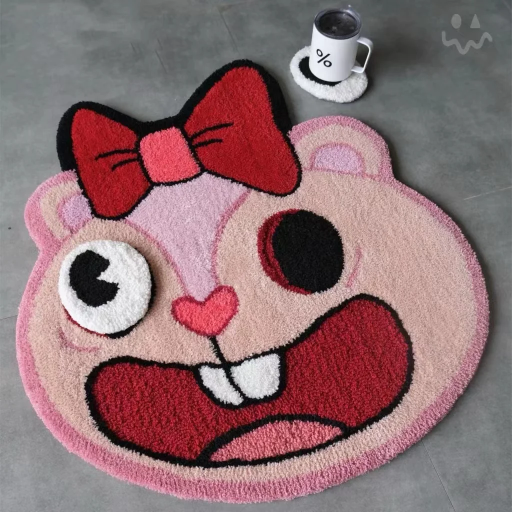 Home Carpet 3d China Silk Carpet Handmade Modern Geometric Abstract Design Rug Hand Custom 3d Carpet For Home Decorative