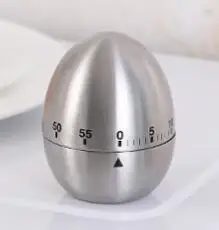 Wholesales kitchen accessories stainless cute egg timer with custom logo ,kitchen timer .